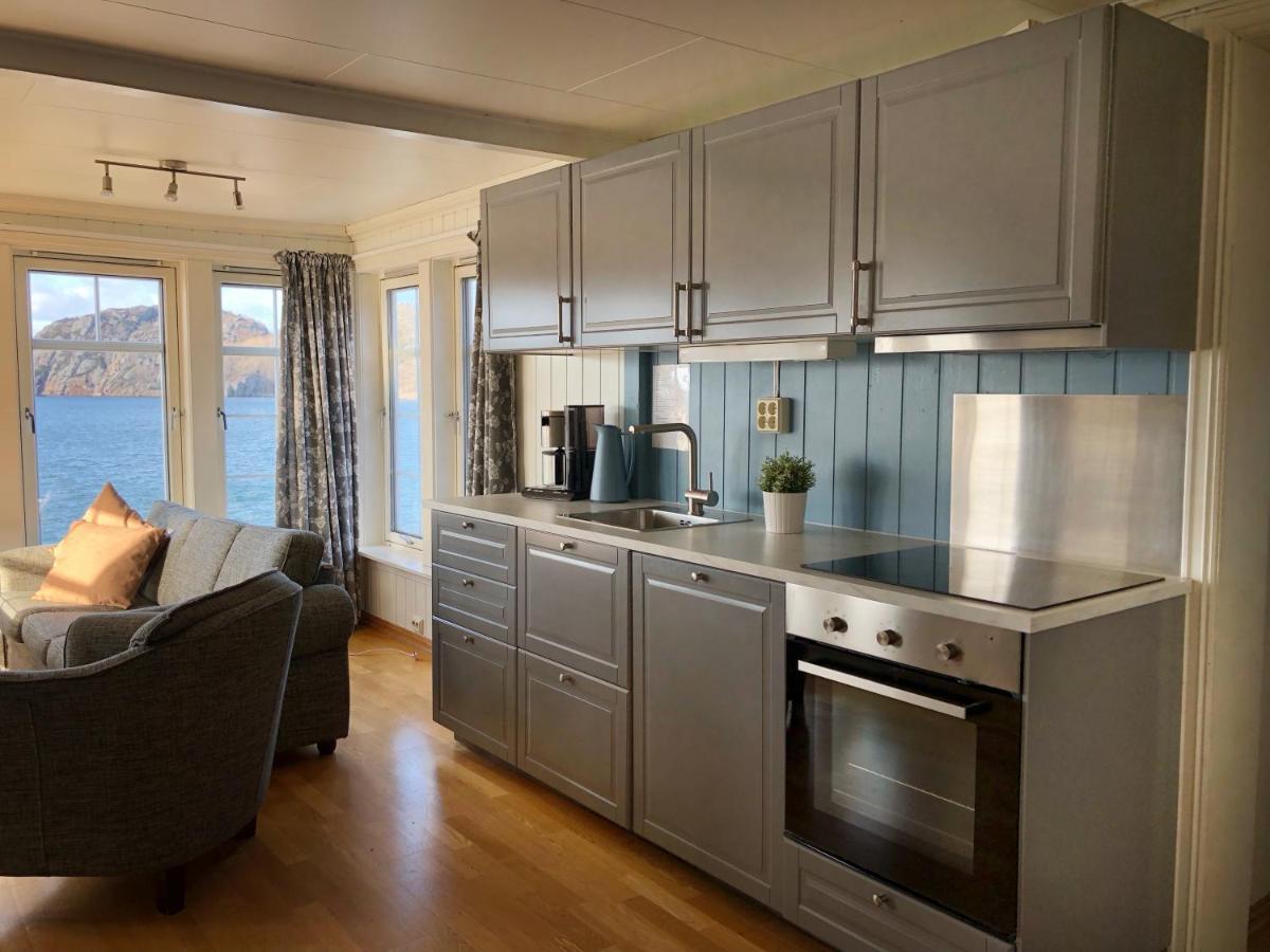Ferienwohnung Korshamn Rorbuer Lyngdal Exterior foto